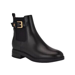 Tommy Hilfiger Womens Baylon Chelsea Booties Black 7M NIB